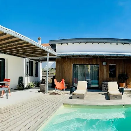 Classee 5 Etoiles 200m De La Piscine Chauffee 5 Velos Villa Capbreton